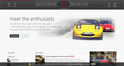 Desktop Screenshot of mx5international.com